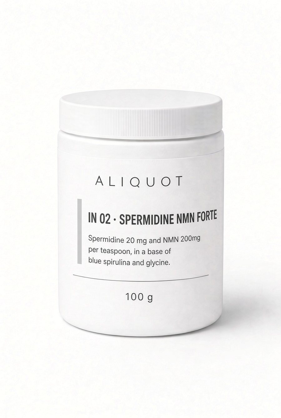 Aliquot IN 02 Spermidine NMN Forte, 100 g
