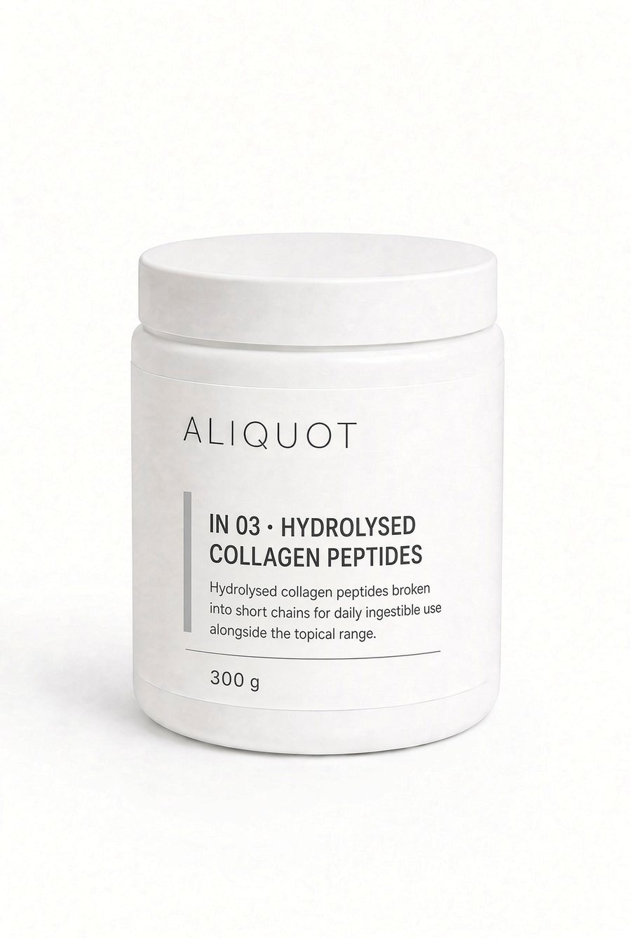 Aliquot IN 03 Hydrolysed Collagen Peptides, 300 g